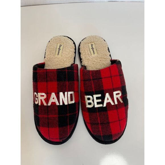 dearfoams Shoes - Dearfoams Unisex Grand Bear Slippers Sz m 11/12 w 13/14